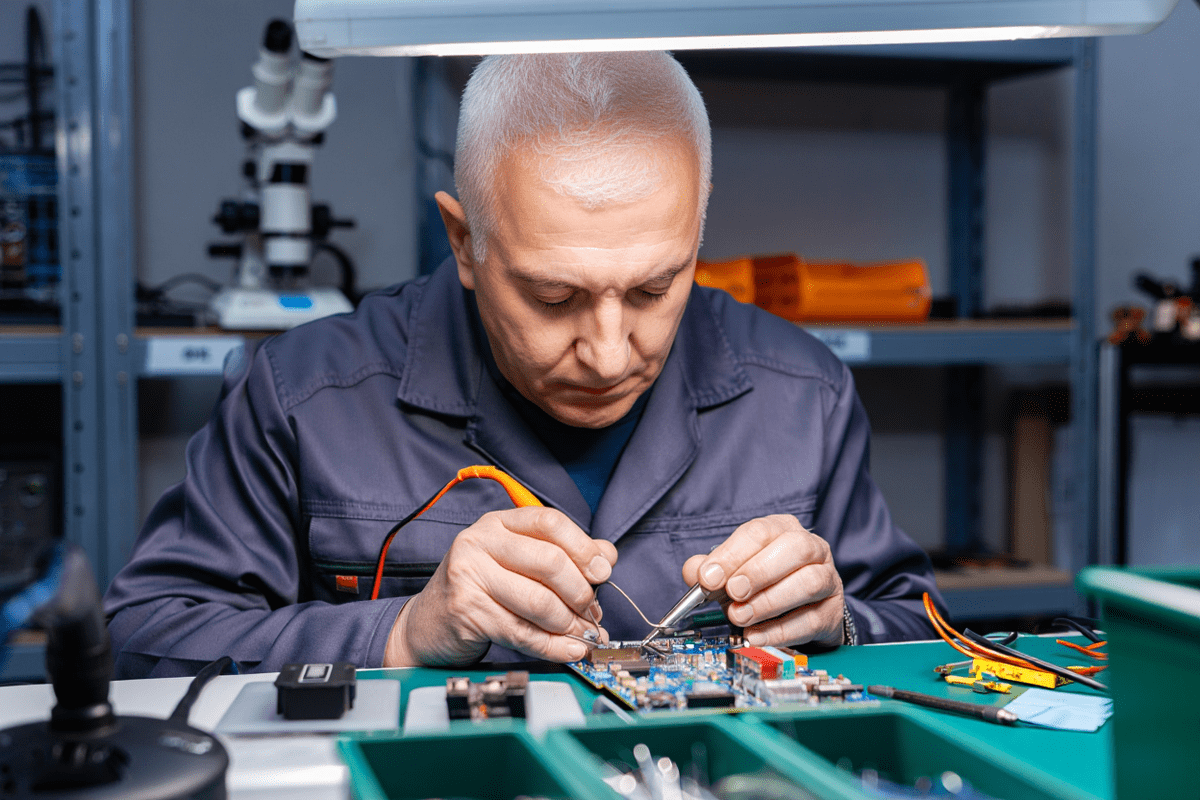 Процесс ремонта техники Line 6 в line-6-servis